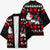 Christmas Boxing Santa And Krampus Kimono Xmas Holiday Patterns - Wonder Print Shop