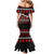 Christmas Boxing Santa And Krampus Mermaid Dress Xmas Holiday Patterns - Wonder Print Shop