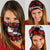 Christmas Boxing Santa And Krampus Neck Gaiter Xmas Holiday Patterns - Wonder Print Shop