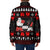 Christmas Boxing Santa And Krampus Padded Jacket Xmas Holiday Patterns - Wonder Print Shop