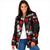Christmas Boxing Santa And Krampus Padded Jacket Xmas Holiday Patterns - Wonder Print Shop