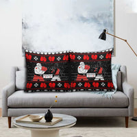 Christmas Boxing Santa And Krampus Pillow Cover Xmas Holiday Patterns - Wonder Print Shop