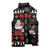 Christmas Boxing Santa And Krampus Sleeveless Puffer Jacket Xmas Holiday Patterns - Wonder Print Shop