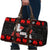 Christmas Boxing Santa And Krampus Travel Bag Xmas Holiday Patterns - Wonder Print Shop