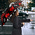 Christmas Boxing Santa And Krampus Umbrella Xmas Holiday Patterns - Wonder Print Shop