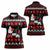 Christmas Boxing Santa And Krampus Women Polo Shirt Xmas Holiday Patterns - Wonder Print Shop