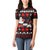 Christmas Boxing Santa And Krampus Women Polo Shirt Xmas Holiday Patterns - Wonder Print Shop