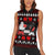 Christmas Boxing Santa And Krampus Women Sleeveless Polo Shirt Xmas Holiday Patterns - Wonder Print Shop