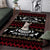 Christmas Bull Dog Terrier Area Rug Xmas Holiday Patterns - Wonder Print Shop