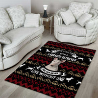 Christmas Bull Dog Terrier Area Rug Xmas Holiday Patterns - Wonder Print Shop