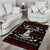 Christmas Bull Dog Terrier Area Rug Xmas Holiday Patterns - Wonder Print Shop