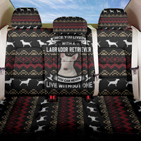 Christmas Bull Dog Terrier Back Car Seat Cover Xmas Holiday Patterns - Wonder Print Shop