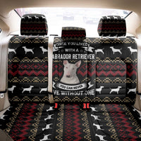 Christmas Bull Dog Terrier Back Car Seat Cover Xmas Holiday Patterns - Wonder Print Shop