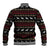 Christmas Bull Dog Terrier Baseball Jacket Xmas Holiday Patterns - Wonder Print Shop