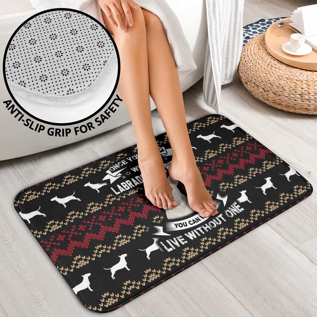 Christmas Bull Dog Terrier Bathroom Set Xmas Holiday Patterns - Wonder Print Shop
