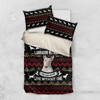Christmas Bull Dog Terrier Bedding Set Xmas Holiday Patterns - Wonder Print Shop