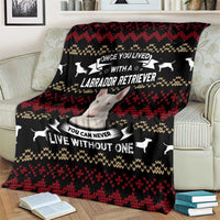 Christmas Bull Dog Terrier Blanket Xmas Holiday Patterns - Wonder Print Shop