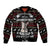 Christmas Bull Dog Terrier Bomber Jacket Xmas Holiday Patterns - Wonder Print Shop
