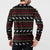 Christmas Bull Dog Terrier Button Sweatshirt Xmas Holiday Patterns - Wonder Print Shop