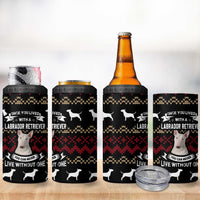 Christmas Bull Dog Terrier 4 in 1 Can Cooler Tumbler Xmas Holiday Patterns - Wonder Print Shop