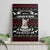 Christmas Bull Dog Terrier Canvas Wall Art Xmas Holiday Patterns - Wonder Print Shop