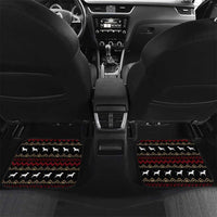 Christmas Bull Dog Terrier Car Mats Xmas Holiday Patterns - Wonder Print Shop