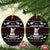 Christmas Bull Dog Terrier Ceramic Ornament Xmas Holiday Patterns - Wonder Print Shop