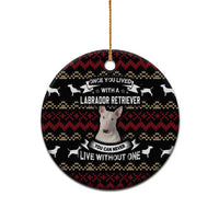 Christmas Bull Dog Terrier Ceramic Ornament Xmas Holiday Patterns - Wonder Print Shop