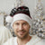Christmas Bull Dog Terrier Christmas Santa Hat Xmas Holiday Patterns - Wonder Print Shop
