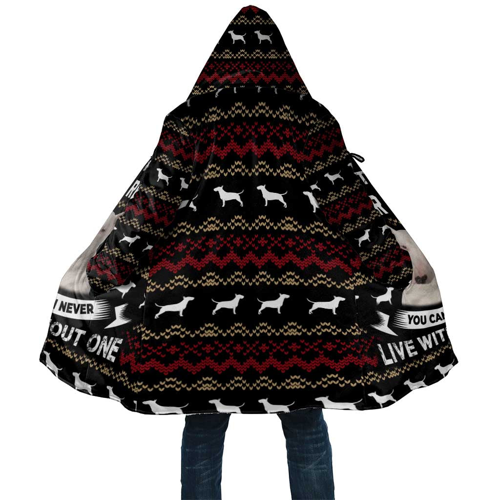 Christmas Bull Dog Terrier Cloak Xmas Holiday Patterns - Wonder Print Shop