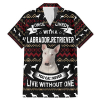 Christmas Bull Dog Terrier Family Matching Mermaid Dress and Hawaiian Shirt Xmas Holiday Patterns - Wonder Print Shop
