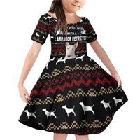 Christmas Bull Dog Terrier Family Matching Off Shoulder Short Dress and Hawaiian Shirt Xmas Holiday Patterns - Wonder Print Shop