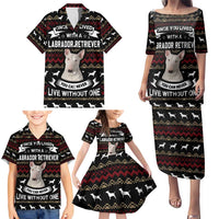 Christmas Bull Dog Terrier Family Matching Puletasi and Hawaiian Shirt Xmas Holiday Patterns - Wonder Print Shop