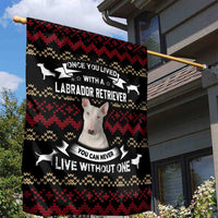 Christmas Bull Dog Terrier Garden Flag Xmas Holiday Patterns - Wonder Print Shop