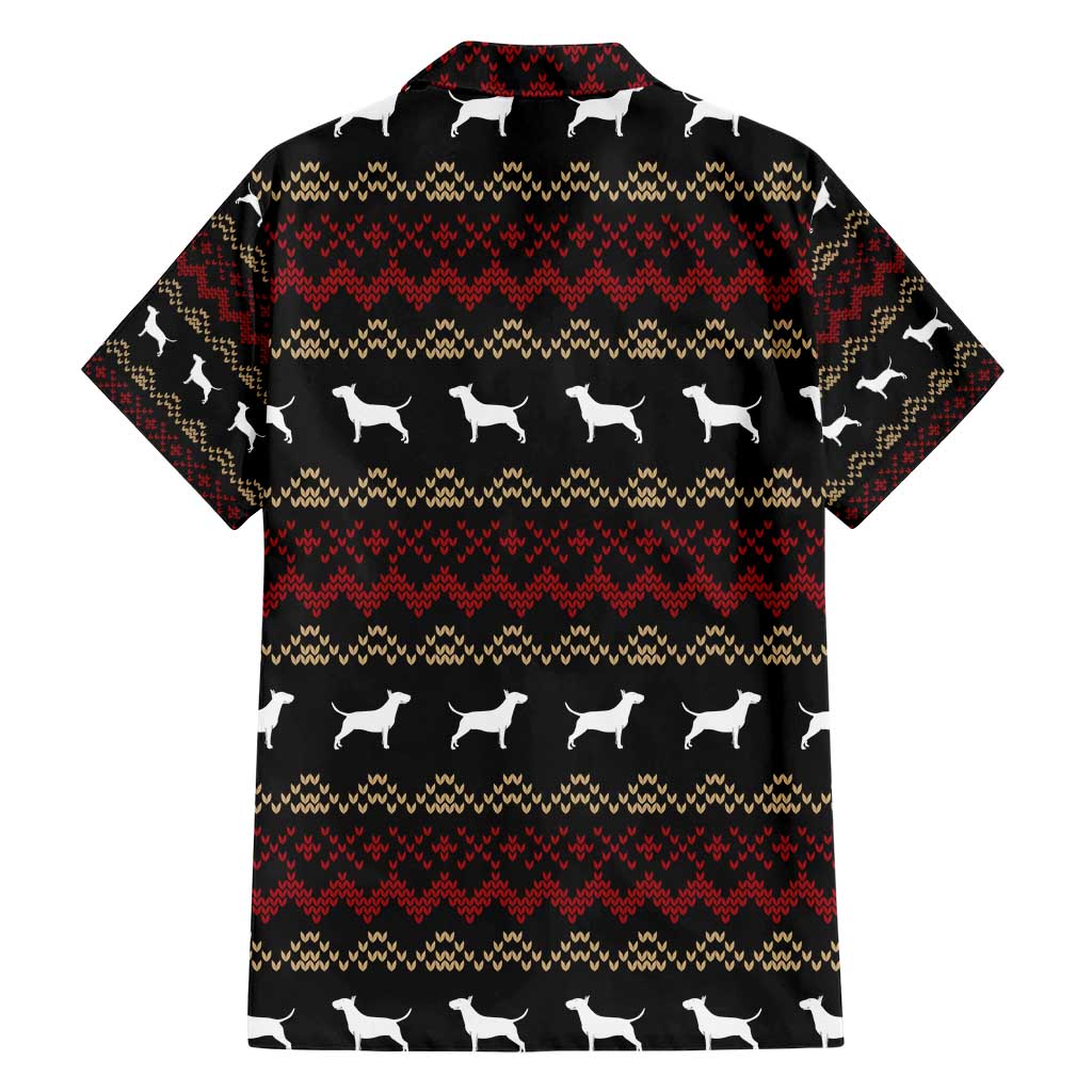 Christmas Bull Dog Terrier Hawaiian Shirt Xmas Holiday Patterns - Wonder Print Shop