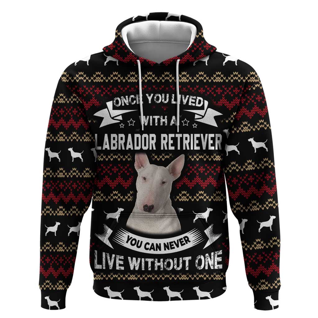 Christmas Bull Dog Terrier Hoodie Xmas Holiday Patterns - Wonder Print Shop