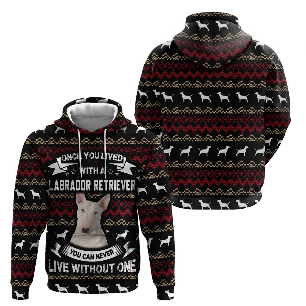 Christmas Bull Dog Terrier Hoodie Xmas Holiday Patterns - Wonder Print Shop