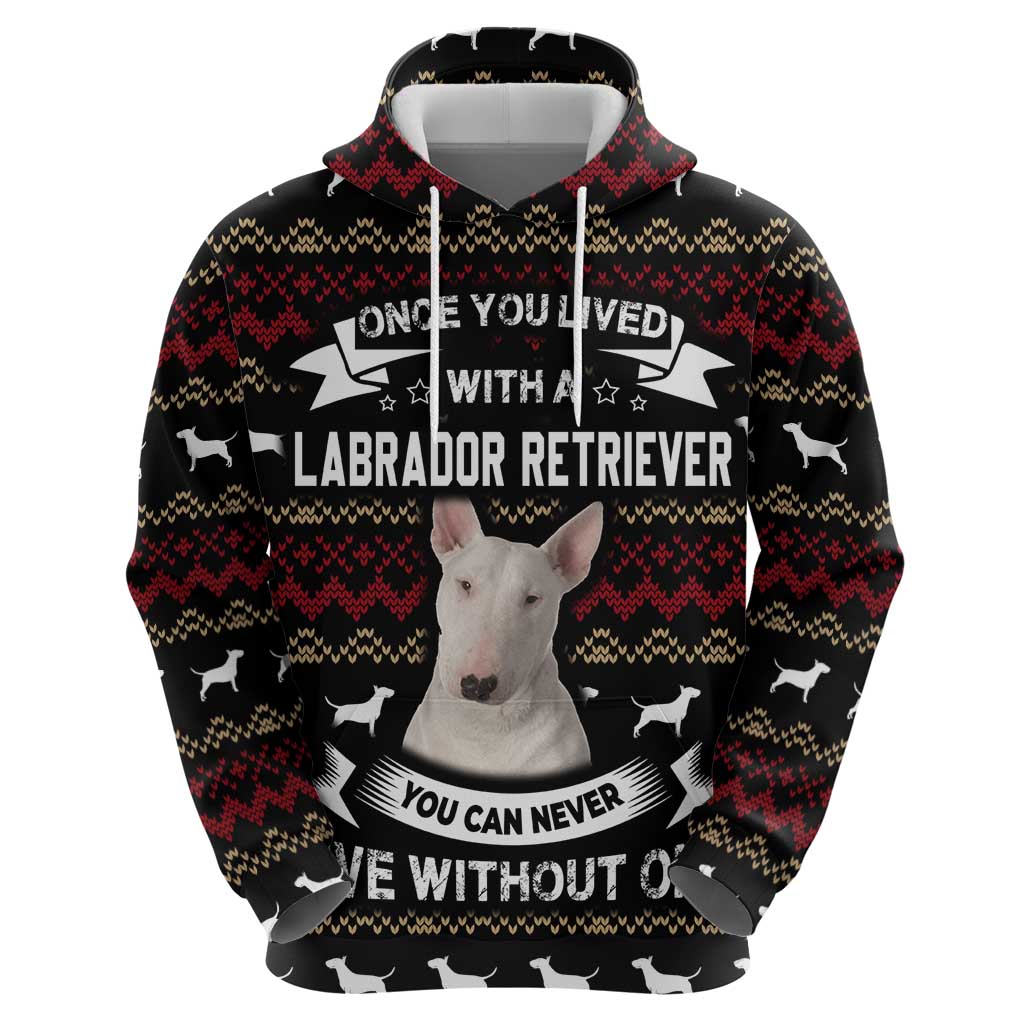 Christmas Bull Dog Terrier Hoodie Xmas Holiday Patterns - Wonder Print Shop