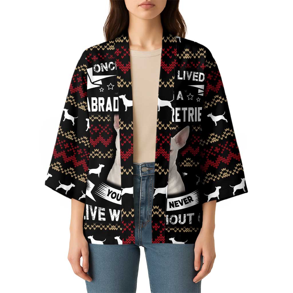 Christmas Bull Dog Terrier Kimono Xmas Holiday Patterns - Wonder Print Shop