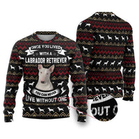 Christmas Bull Dog Terrier Ugly Christmas Sweater Xmas Holiday Patterns - Wonder Print Shop