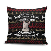 Christmas Bull Dog Terrier Pillow Cover Xmas Holiday Patterns - Wonder Print Shop