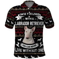 Christmas Bull Dog Terrier Polo Shirt Xmas Holiday Patterns - Wonder Print Shop