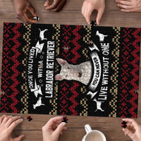 Christmas Bull Dog Terrier Puzzle Xmas Holiday Patterns - Wonder Print Shop