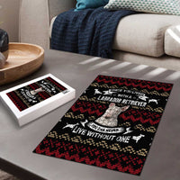 Christmas Bull Dog Terrier Puzzle Xmas Holiday Patterns - Wonder Print Shop