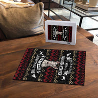 Christmas Bull Dog Terrier Puzzle Xmas Holiday Patterns - Wonder Print Shop