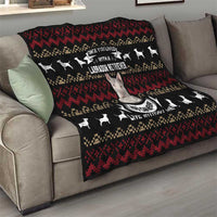 Christmas Bull Dog Terrier Quilt Xmas Holiday Patterns - Wonder Print Shop