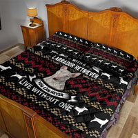 Christmas Bull Dog Terrier Quilt Bed Set Xmas Holiday Patterns - Wonder Print Shop