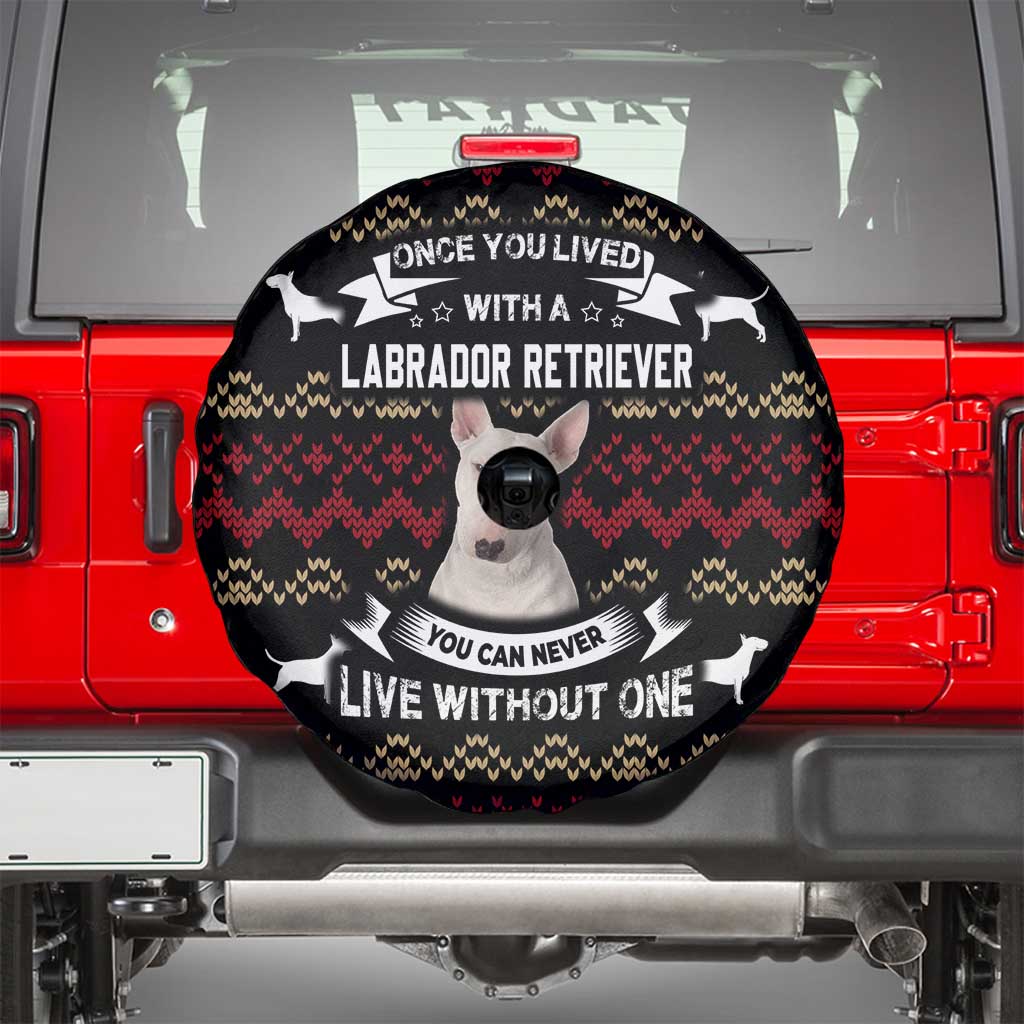 Christmas Bull Dog Terrier Spare Tire Cover Xmas Holiday Patterns - Wonder Print Shop