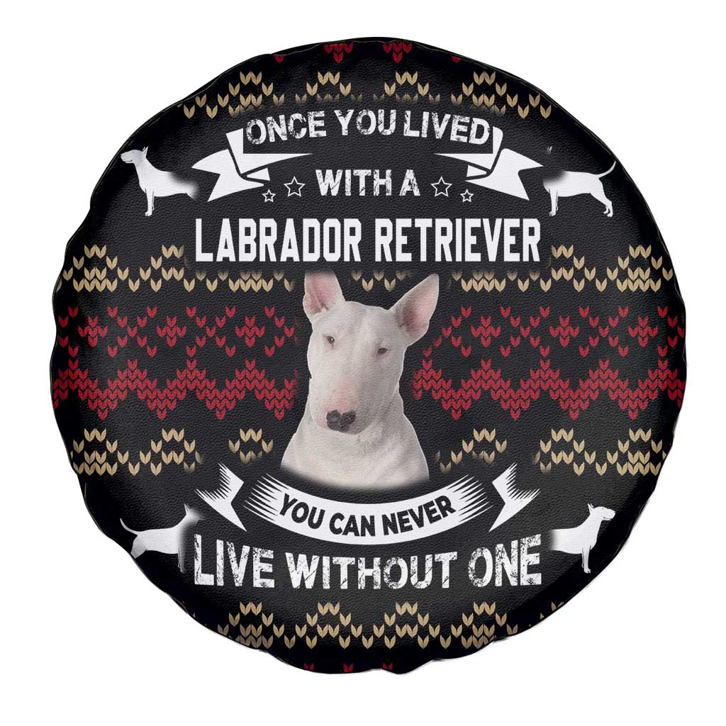 Christmas Bull Dog Terrier Spare Tire Cover Xmas Holiday Patterns - Wonder Print Shop