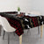 Christmas Bull Dog Terrier Tablecloth Xmas Holiday Patterns - Wonder Print Shop
